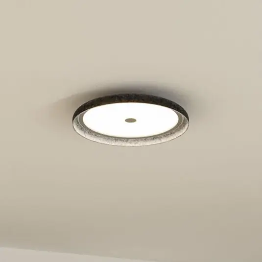 Paulmann LED mennyezeti lámpa Zarina, antracit, filc, 3 fokozatú Outlet