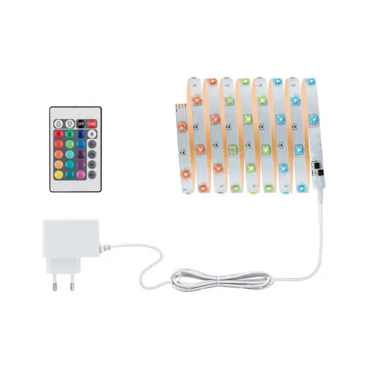 Csak ma Paulmann LED szalag szett TIP, 1 m, fehér, műanyag, RGB