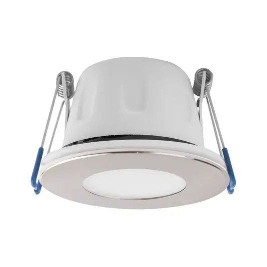 MEGAMAN LED süllyesztett spotlámpa Tego Slim, 10-es csomag, 2,800 K, nikkel Újdonság
