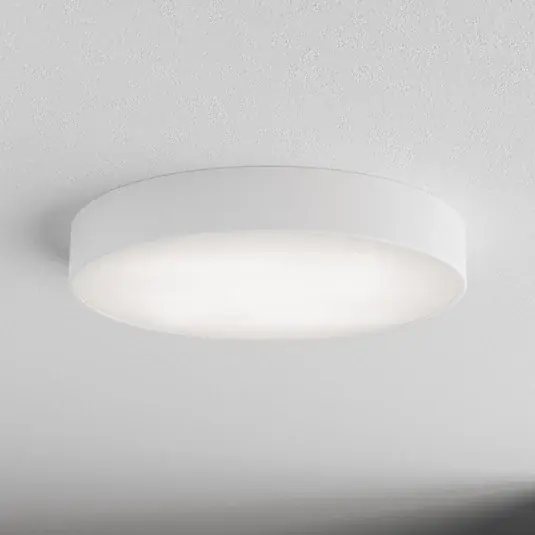 Cleo mennyezeti világítás, Ø 50 cm, IP54, fehér, fém, E27 Kiárusítás