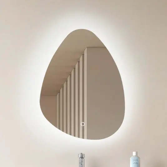 Lucande LED tükör Celestiel, csepp alakú, CCT, 60 cm Árcsökkenés