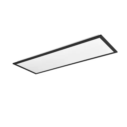 Beta LED mennyezeti lámpa, hossza 80 cm, fekete, RGBW, CCT Vásárlói kedvenc