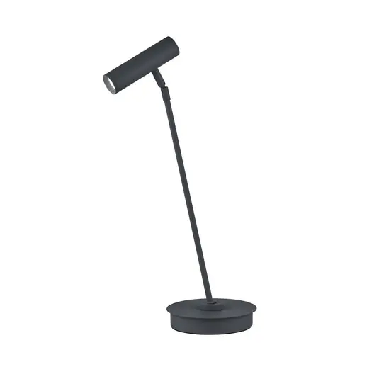 Szuper akció Tom Pro LED asztali lámpa, fekete, magasság 47 cm, CCT, fényerőszabályzóval,