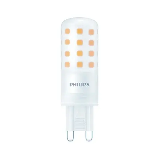 Akció Philips LED-es tolllámpa, G9, 4W, matt, 480lm, 2,700K, dimmelhető