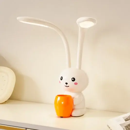 Olcsó Lindby LED asztali lámpa Haas, bézs, műanyag,CCT,magasság39cm