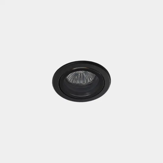 LEDS-C4 Eko kültéri süllyesztett reflektor, fekete, Ø 7,5 cm, alumínium Népszerű