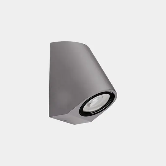 Legkelendőbb LEDS-C4 Eko kültéri falilámpa, szürke, szélesség 7 cm, alumínium