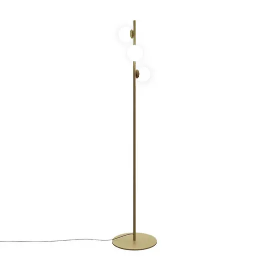Csak ma LEDS-C4 Perlina LED állólámpa, magasság 170 cm, arany színű
