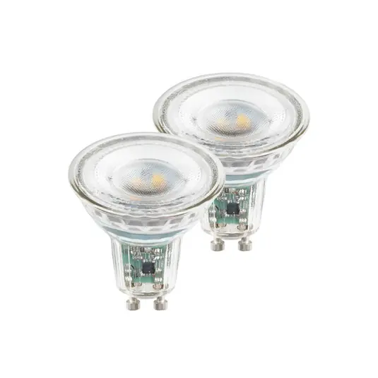 Legnépszerűbb LED izzó Reflektor GU10 2.5W világos 3000K EEK A 2er