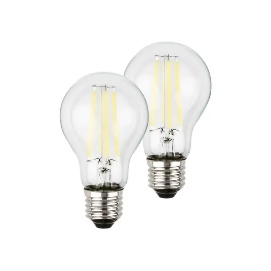 LED izzó E27 4W világos 3000K 840 lm EEK A 2er Árcsökkenés