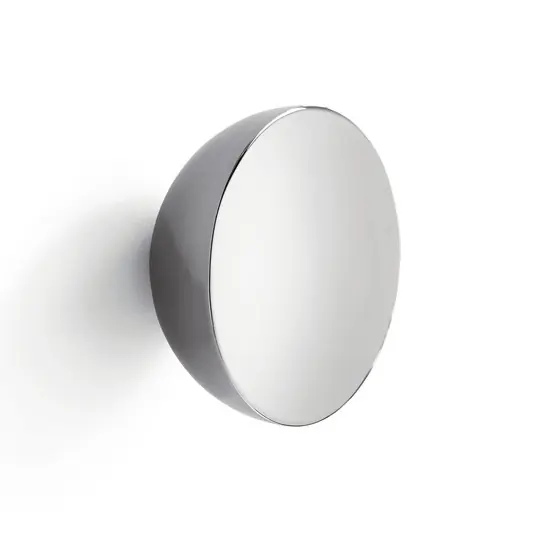 Gyors szállítás New Works Aura Small fali tükör, Ø 10 cm, rozsdamentes acél