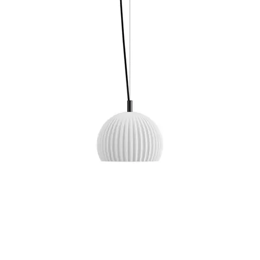 Karman függesztéklámpa Sahara, fehér, Ø 23 cm, kerámia, E27 Azonnali szállítás