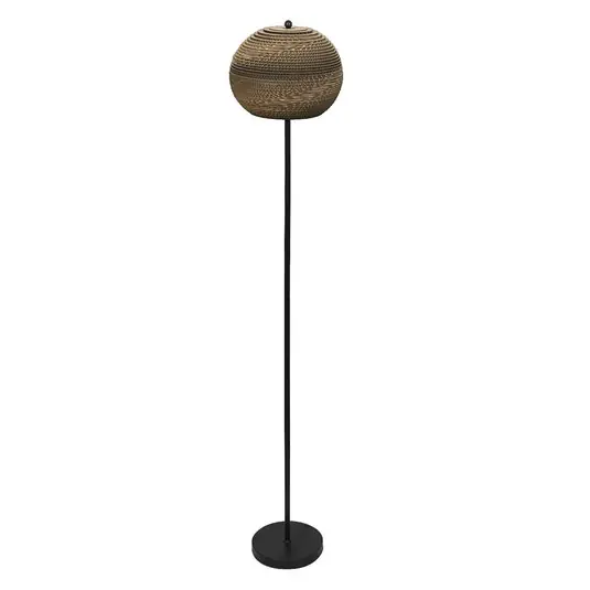 Biztonságos fizetés LEDVANCE állólámpa Ball magasság 116 cm, barna, hullámkarton, E27