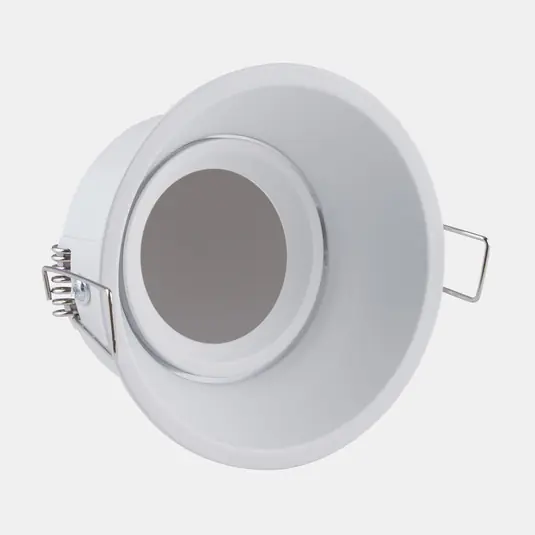 Vedd meg online Süllyesztett lámpa Slim Trim, fehér, Ø 9,4 cm, IP20, alumínium, GU10