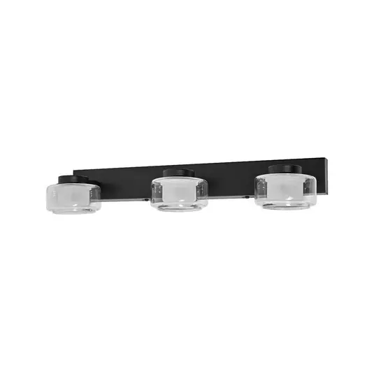 Kiárusítás LEDVANCE LED fali lámpa Orbis Flame, 3 lámpás, fekete, IP44