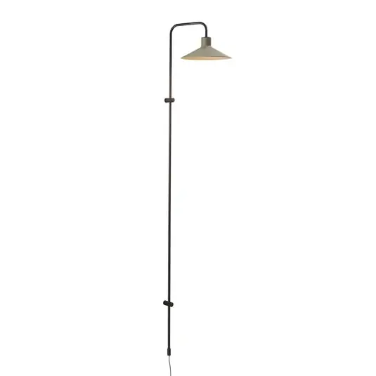 Bover fali lámpa Platet A/05, fekete/oliva szürke, 142 cm, E14 Vásárlói kedvenc
