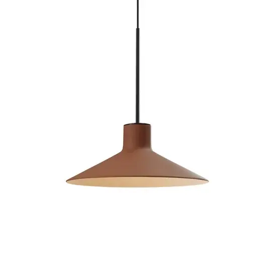 Bover LED-es Platet függőlámpa, fekete/terrakotta Nézd meg most