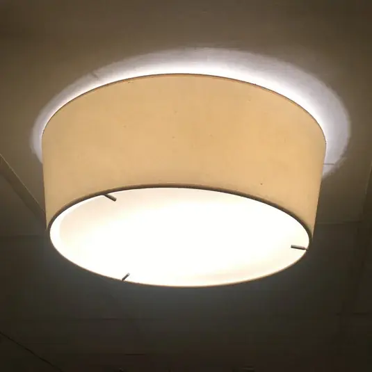 Bover LED mennyezeti lámpa Plafonet, Ø 60 cm, krém színű Expressz kézbesítés