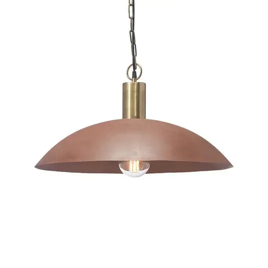 PR Home függőlámpa Alton, Ø 60 cm, rozsdaszínű, fém, E27 Nézd meg most