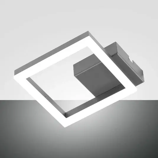 LED-es fali lámpa Bard, arany színű, 17 x 17cm, fém, fényerőszabályozó Gyors kiszállítás
