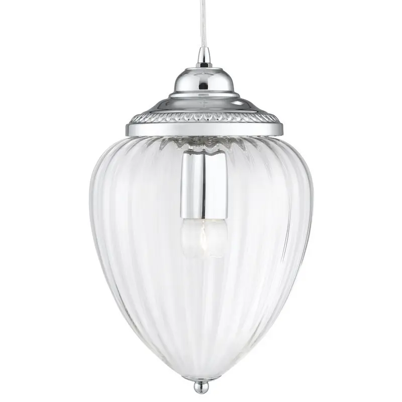 Searchlight 1091CC PENDANTS függőlámpa 1xE27 Exkluzív ajánlat