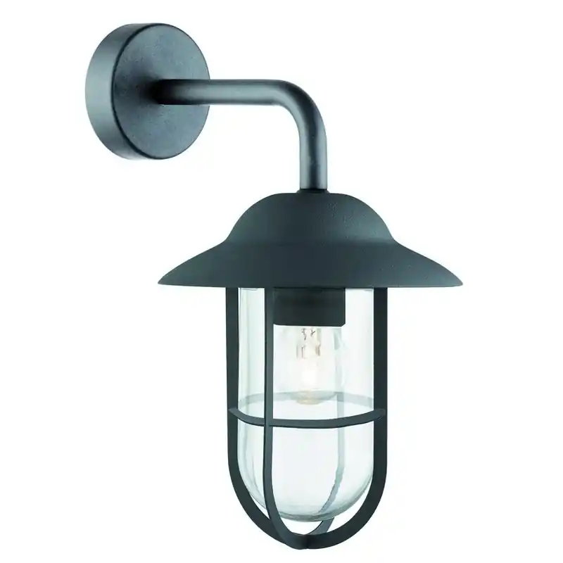 Searchlight 3291BK Lanterns fali lámpa 1xE27 IP44 Korlátozott ajánlat