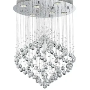 Luxera 62412 mennyezeti függőlámpa Chester 6x50W GU10 Utolsó esély