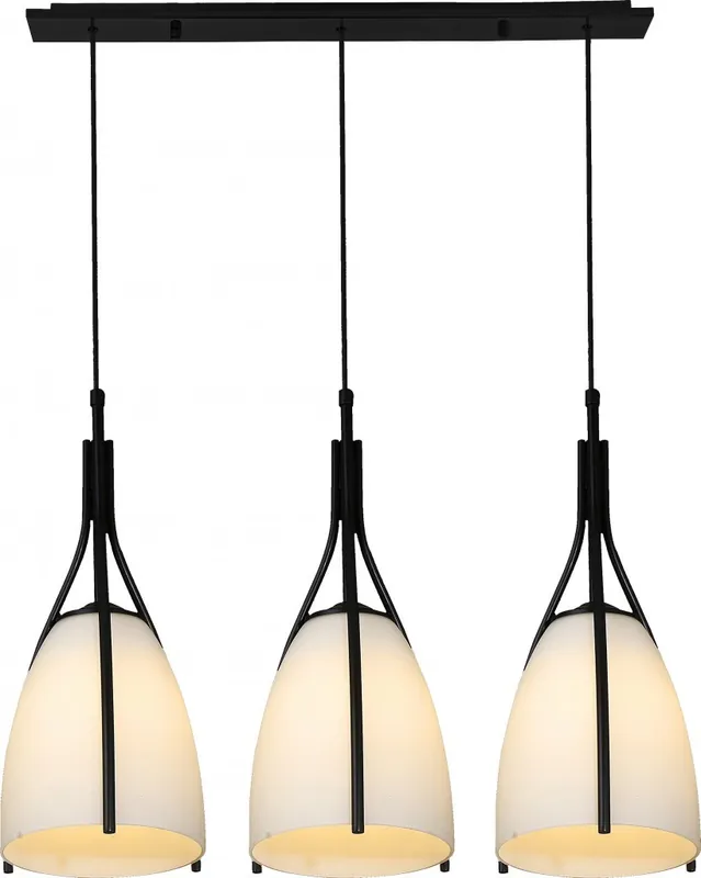 Nézd meg most Luxera 61302 mennyezeti függőlámpa Zorzi 3x60W E27