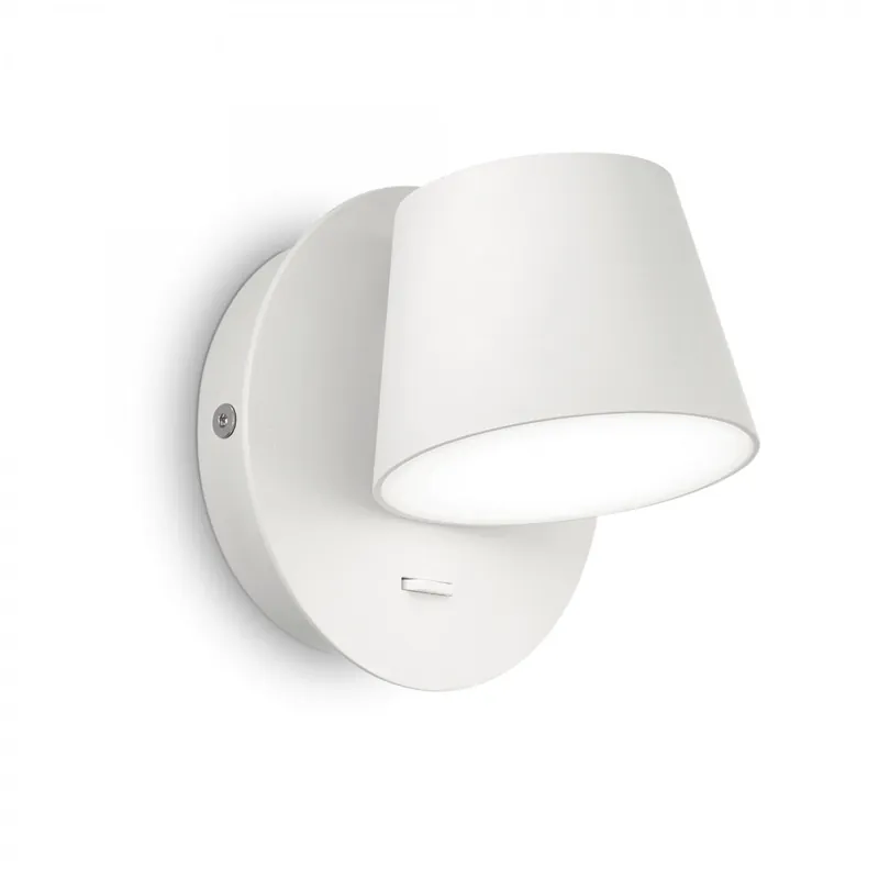 Ajánlat Ideal Lux 167152 LED fali lámpa Gim Bianco 1x6W 3000K - fehér