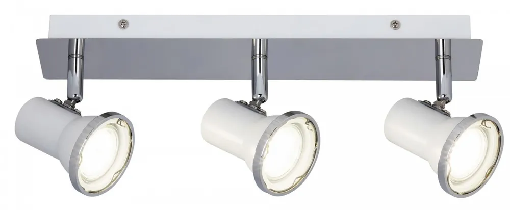 Árcsökkenés RABALUX 5499 Steve Steve fürdőszobai spotlámpa LED GU10 3x4 5W IP44 króm 4000K