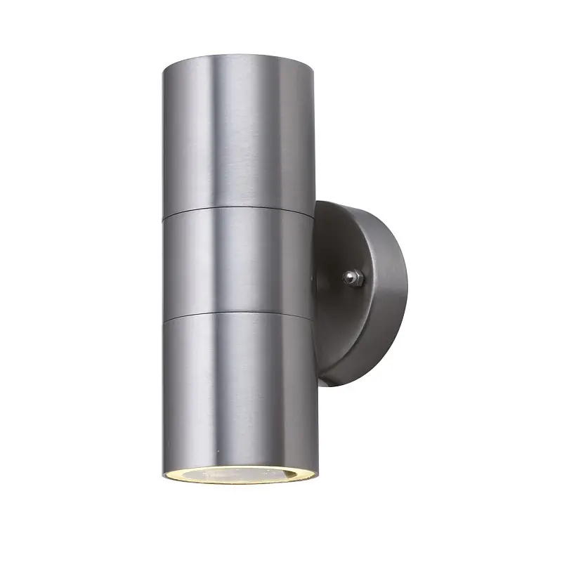 Biztonságos vásárlás Searchlight 5008-2 LED kültéri fali lámpa Outdoor & Porche 2x3W GU10 540lm 3000K IP44 - rozsdamentes acél