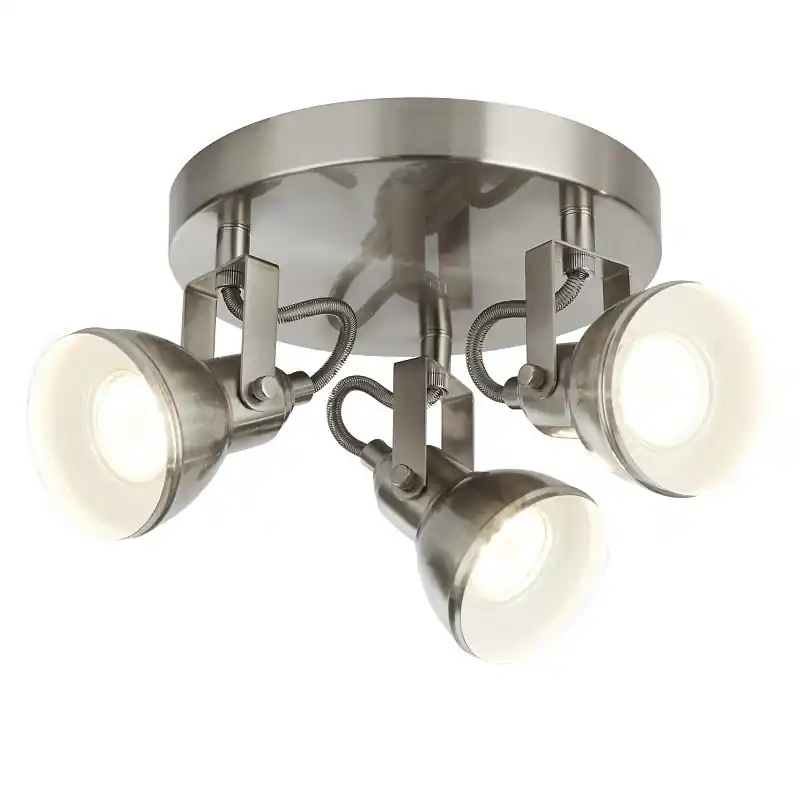 Különleges ajánlat Searchlight 1543SS FOCUS mennyezeti lámpa GU10 3x10W