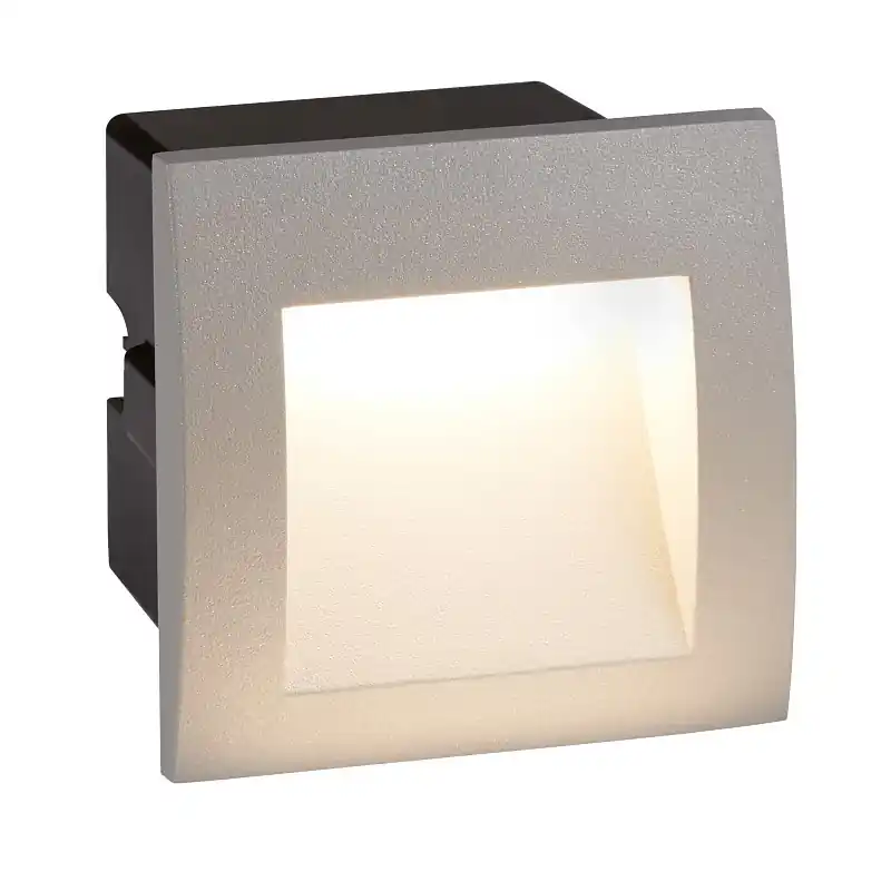 Alacsony ár Searchlight 0661GY LED kültéri süllyeszthető orientációs lámpa Ankle 1x1W 35lm 4000K IP65 - alumínium, szürke