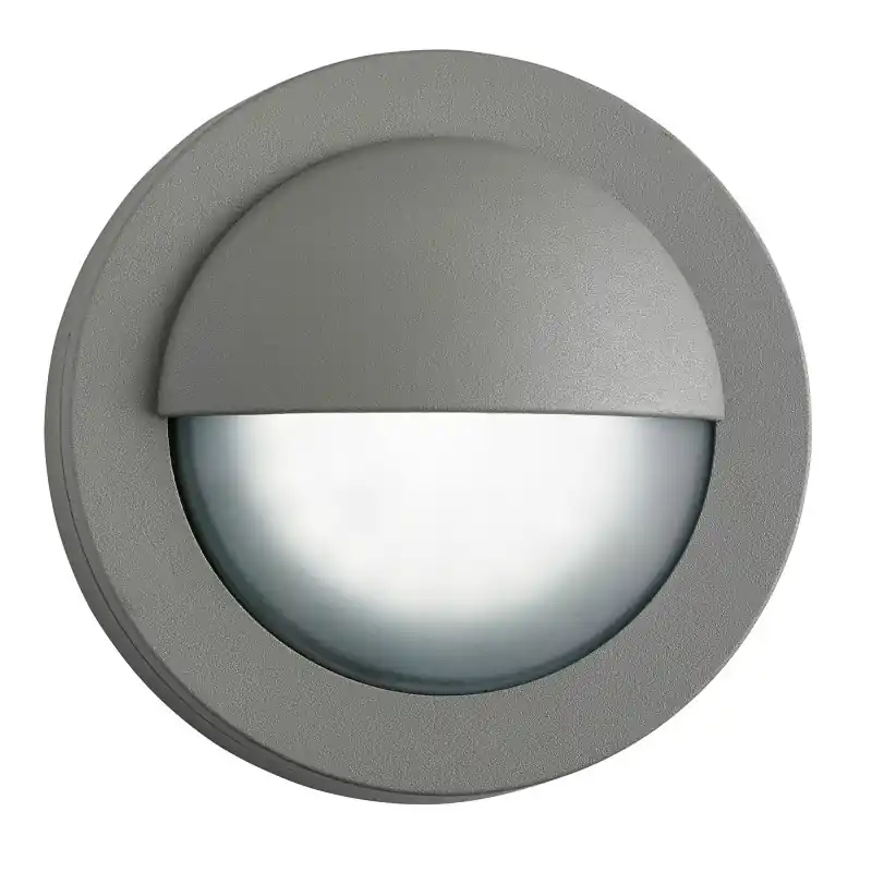 Legkelendőbb Searchlight 1402GY LED kültéri fali orientációs lámpa Outdoor lights 1x3W 125lm 4000K IP44 - szürke