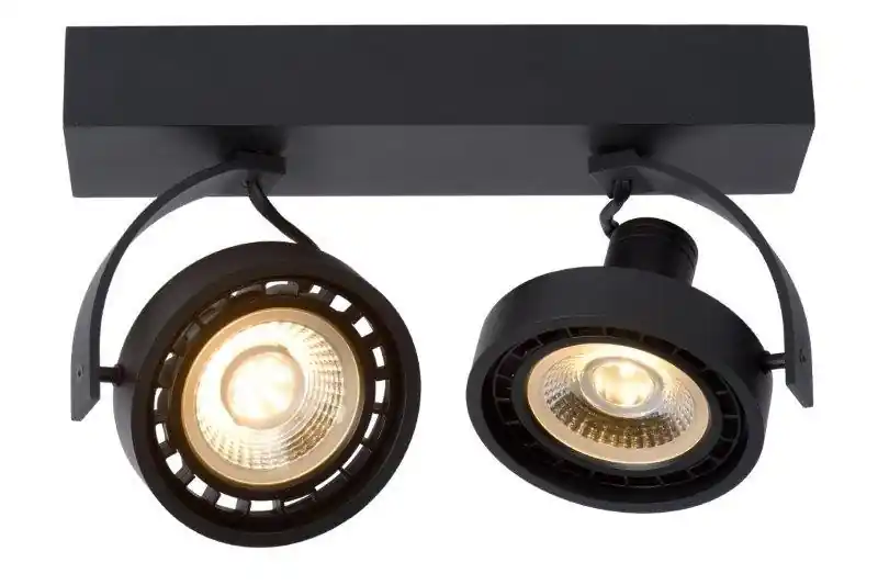 Azonnali szállítás Lucide 22968/24/30 LED mennyezeti spotlámpa Dorian 2x12W GU10 2200K - szabályozható