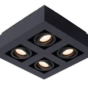 Lucide 09119/21/30 mennyezeti spotlámpa Xirax 4x5W GU10 2200-3000K - Dim to warm Kedvezményes ár