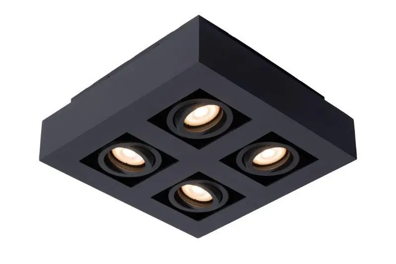 Lucide 09119/21/30 mennyezeti spotlámpa Xirax 4x5W GU10 2200-3000K - Dim to warm Kedvezményes ár