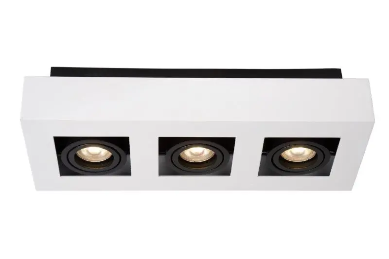Alacsony ár Lucide 09119/16/31 mennyezeti spotlámpa Xirax 3x5W GU10 2200-3000K - Dim to warm