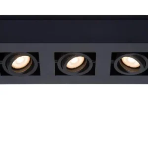 Korlátozott ajánlat Lucide 09119/16/30 mennyezeti spotlámpa Xirax 3x5W GU10 2200-3000K - Dim to warm