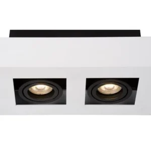 Lucide 09119/11/31 mennyezeti spotlámpa Xirax 2x5W GU10 2200-3000K - Dim to warm Biztonságos fizetés