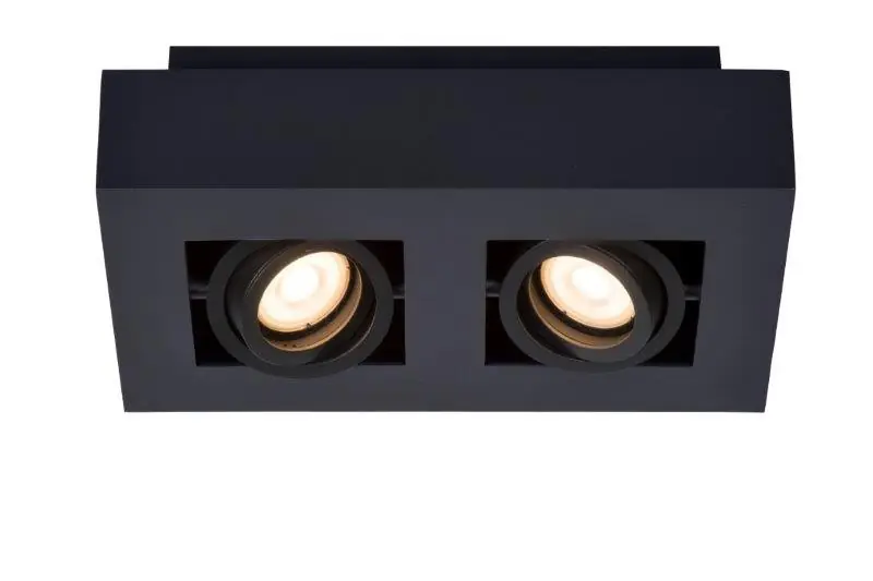 Akció Lucide 09119/11/30 mennyezeti spotlámpa Xirax 2x5W GU10 2200-3000K - Dim to warm