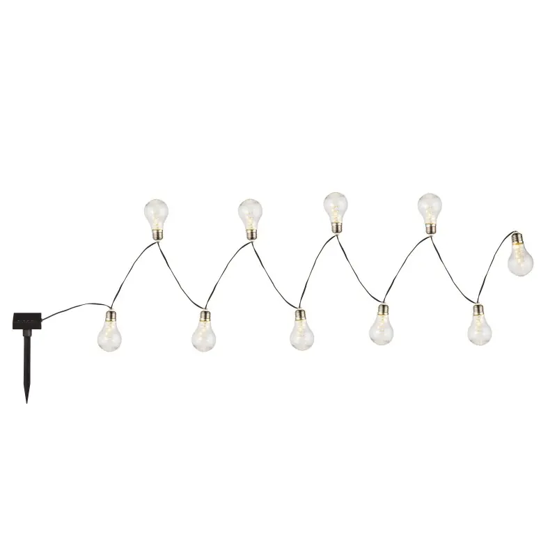 Alacsony ár Globo 33708-10 LED 10 kültéri napelemes lámpából álló készlet 10x0,3W 3800K IP44