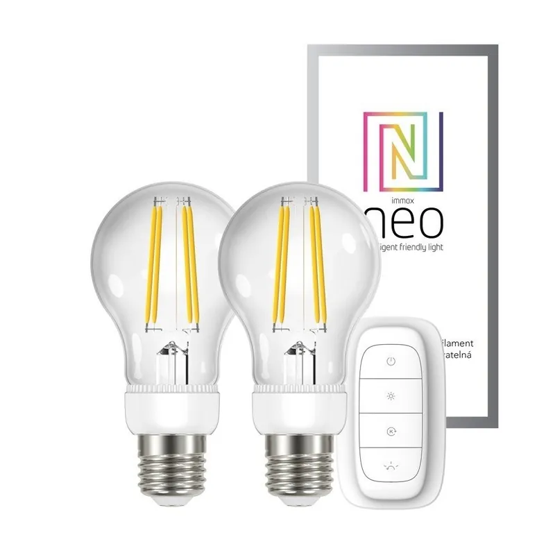 Biztonságos fizetés Immax 07088BD LED 6,3W E27 806lm 2700K