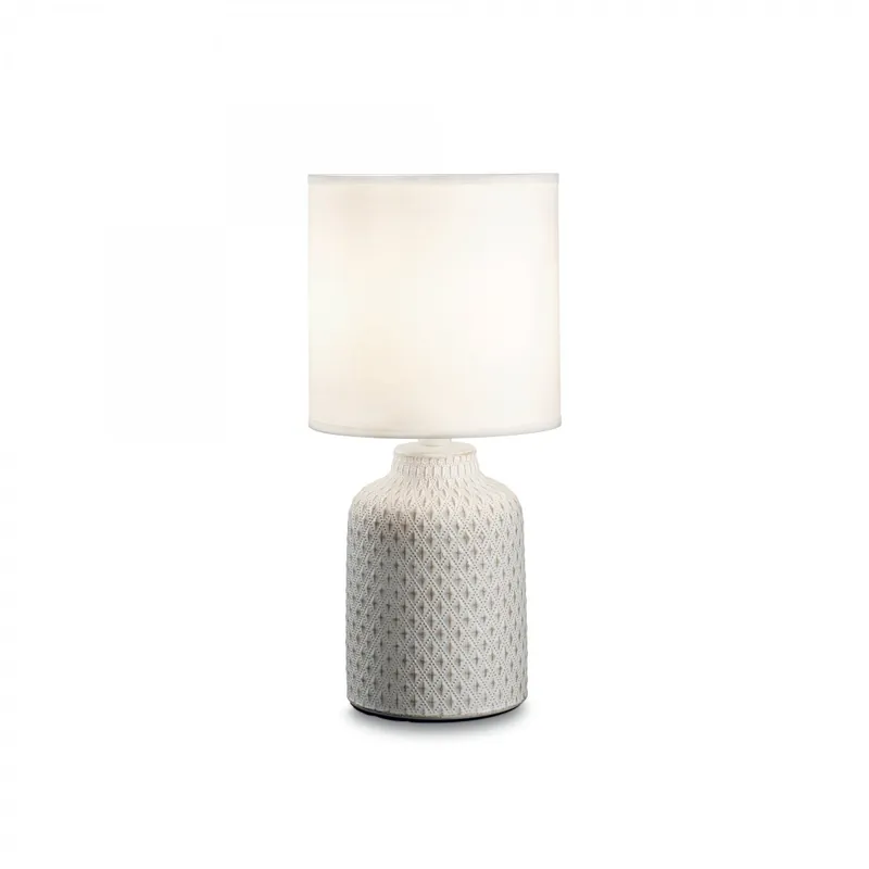 Ideális Lux 245393 asztali dekorációs lámpa Kali 1x40W E14 - fehér Csak ma