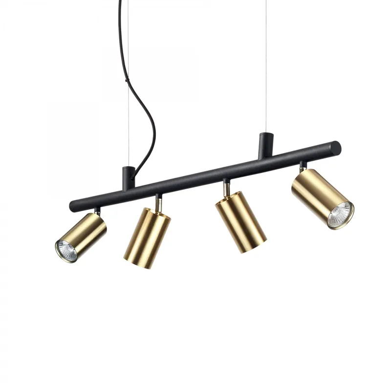 Kiárusítás Ideális Lux 244624 függő mennyezeti spotcsillár Dynamite 4x28W GU10 - matt sárgaréz