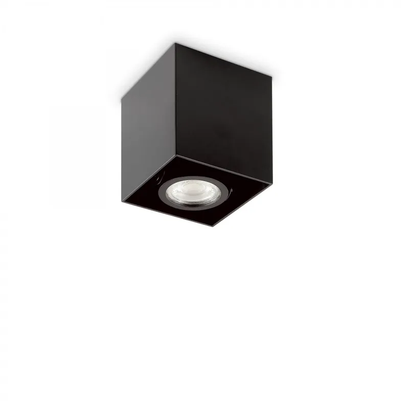 Vedd meg online Ideális Lux 243948 mennyezetre szerelhető lámpa Mood 1x28W GU10 - fekete