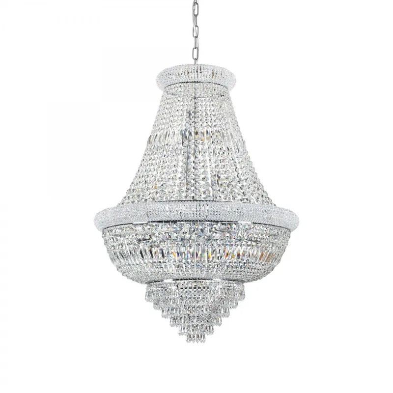 Biztonságos fizetés Ideal Lux 243597 mennyezeti függőlámpa Dubai 24x40W E14 - mutatós kinézet