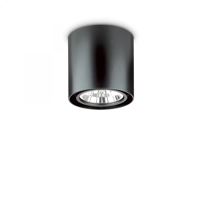 Azonnali szállítás Ideális Lux 243450 mennyezetre szerelhető lámpa Mood 1x50W GU10 - fekete