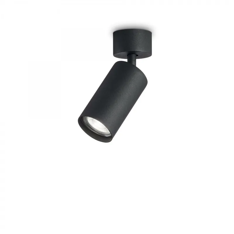 Azonnal elérhető Ideal Lux 231471 mennyezeti és fali spotlámpa Dynamite 1x28W GU10 - fekete