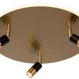 Olcsó Lucide L711014802 LED mennyezetre szerelhető lámpa JUBEL 3x5W integrált LED forrás 650lm 2700K